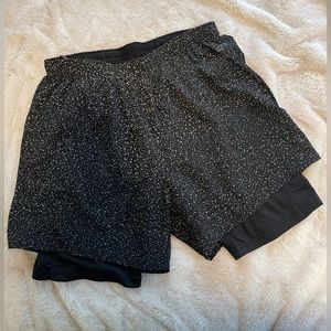Size medium Zyia running shorts.